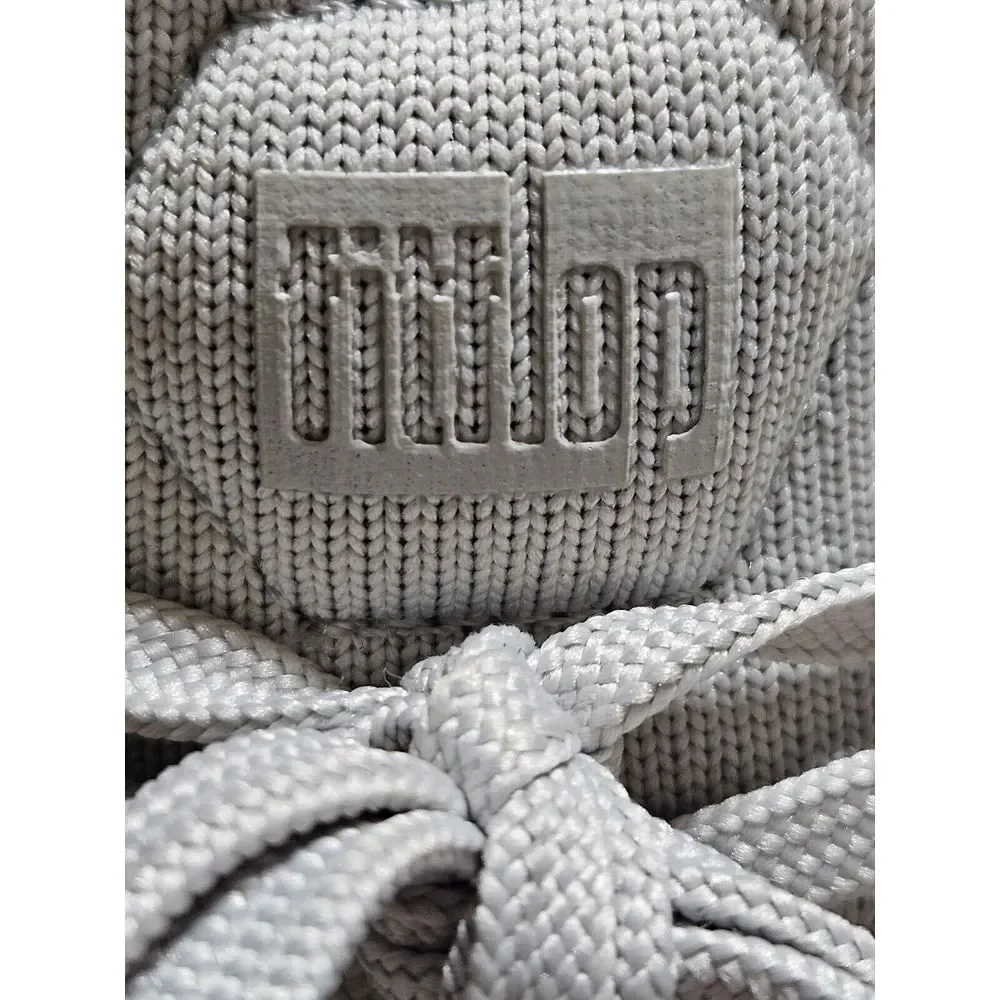 Fitflilop Vitamin FFX Water Resistant Knit Sports Sneakers Clay Grey EUC Men's 9
